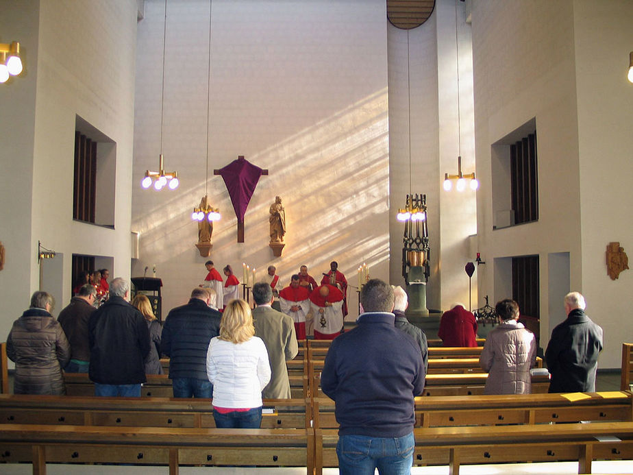 Palmsonntag in Heilig Kreuz